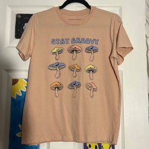 Stay Groovy short sleeve T shirt! Size Medium